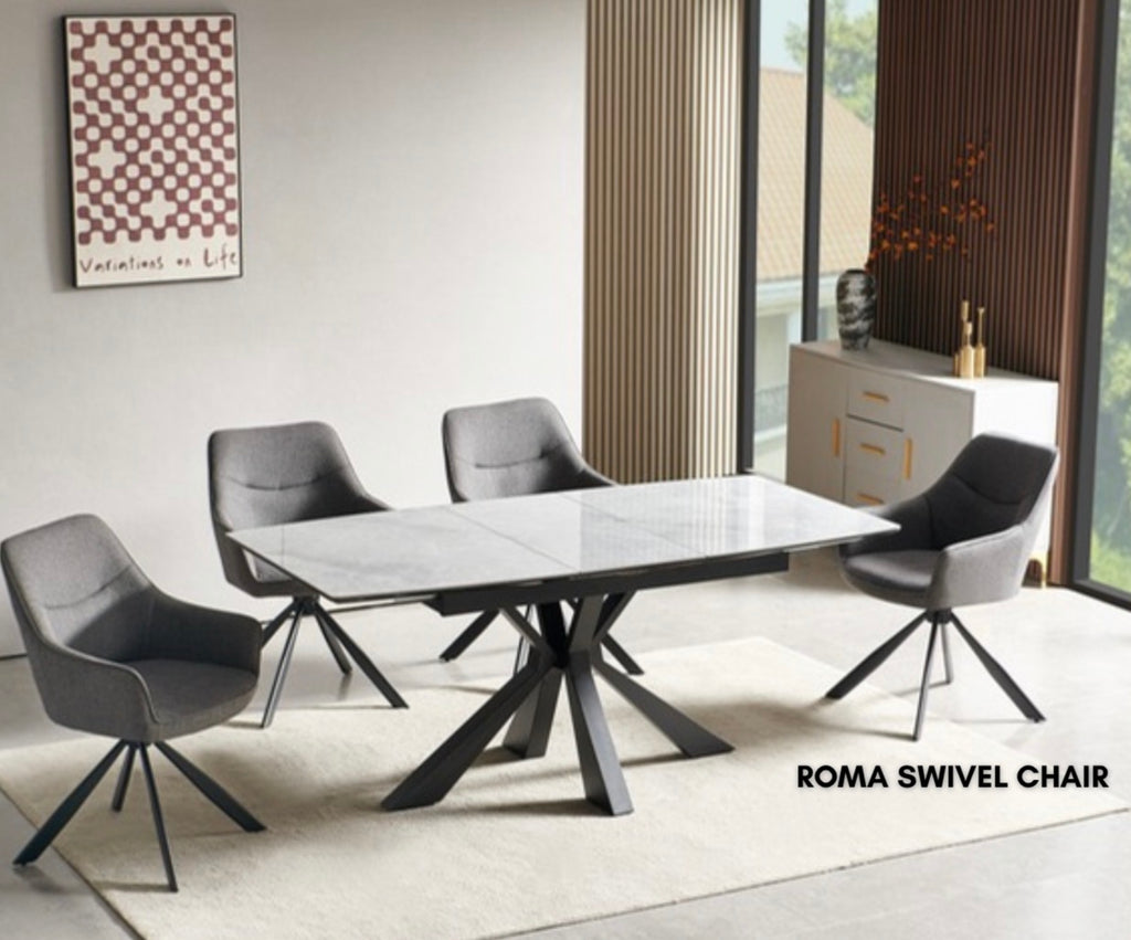 KENDELE AUTOMATIC EXTENDEBLE DINING TABLE