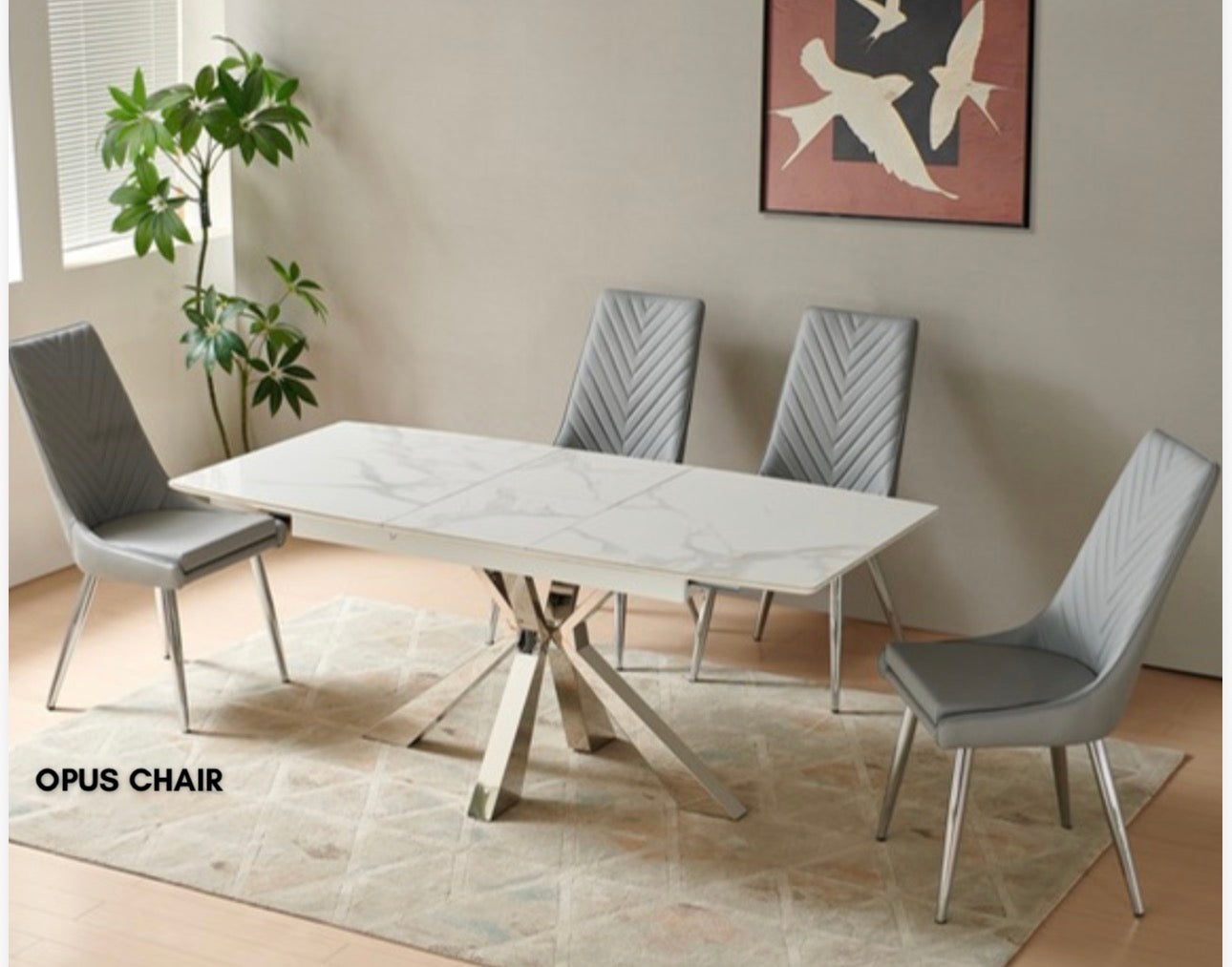 KENDELE AUTOMATIC EXTENDEBLE DINING TABLE