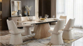 LUBRICO DINING TABLE SET(TABLE+8 CHAIRS)