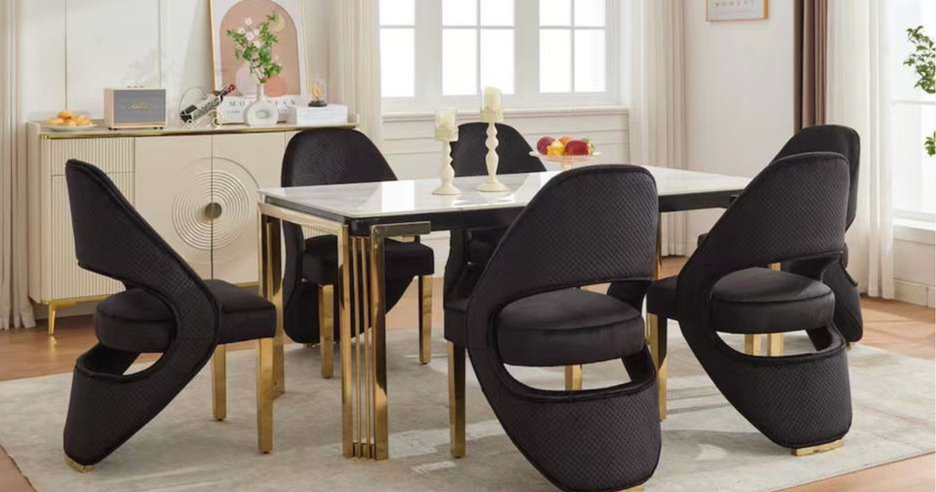 KITTY DINING TABLE WITH CHAIRS