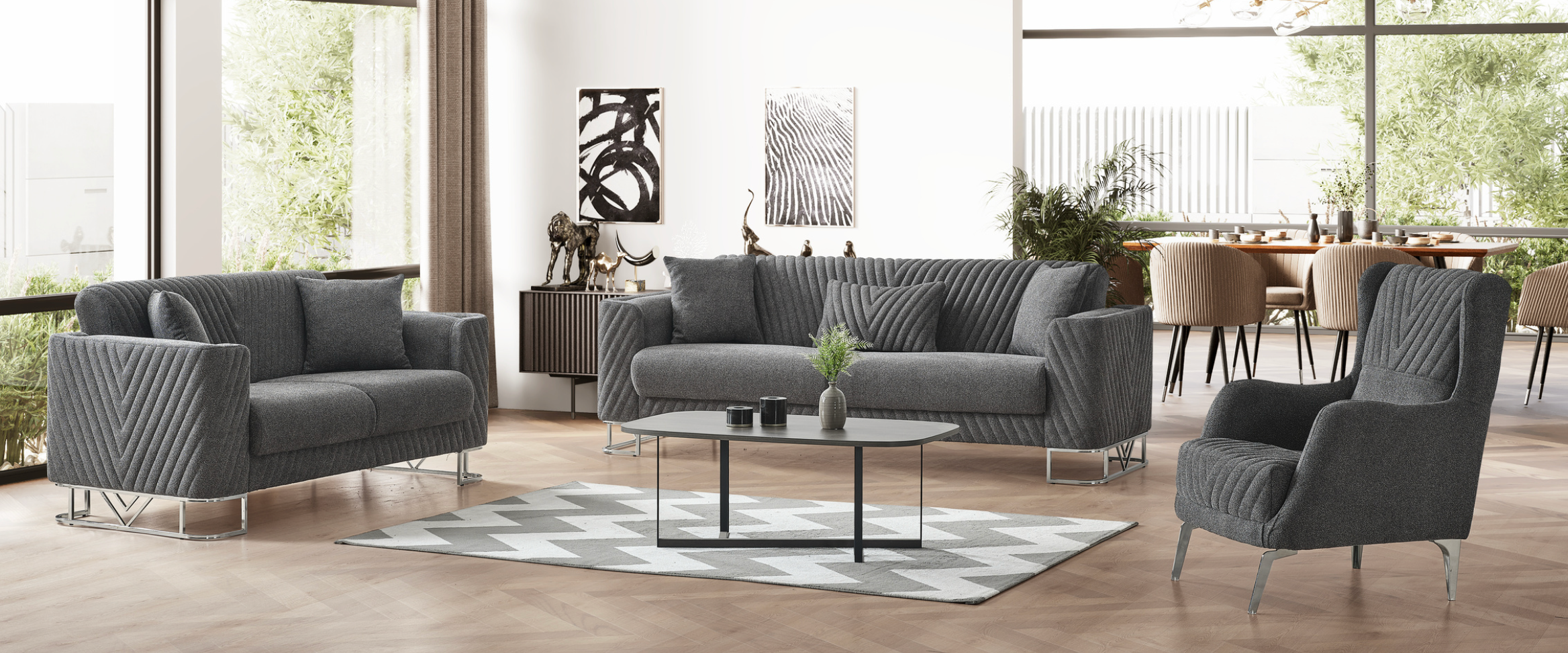 KOPPRA MICRO FIBER SOFA